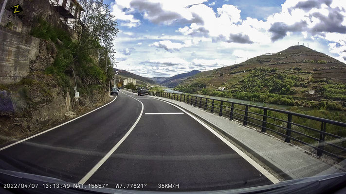 Bild: Auf der Fahrt zum Douro-Tal 