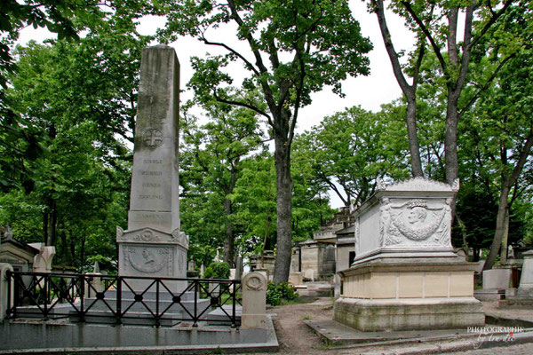 Bild: Cimitiere Père Lachaise in Paris 