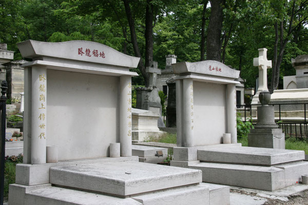 Bild: Cimitiere Père Lachaise in Paris 