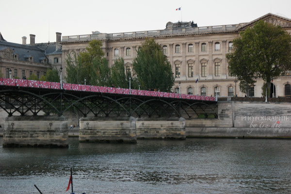 Bild: Pont des Artes im Jahre 2015 in Paris 