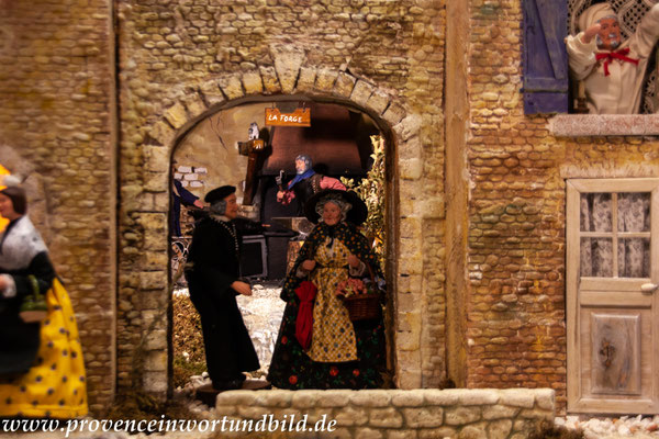 Bild: Le Village des Santons en Provence, Aubagne, Santonaustellung in Aubagne 