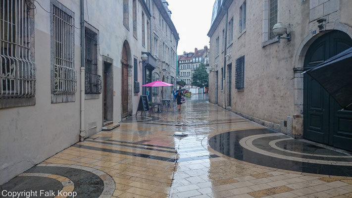 In den Straßen von BESANÇON