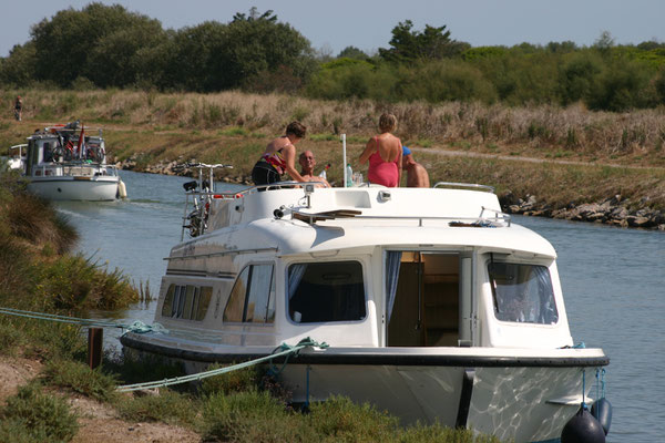 Bild: Hausboot-Tour auf dem Canal du Rhône a Sète und Étang de Thau in den Canal du Midi 