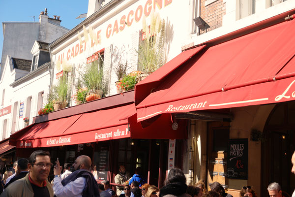 Bild: Place Tertre in Paris 