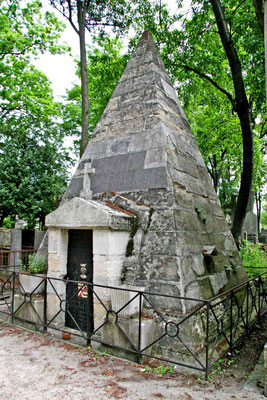 Bild: Cimitiere Père Lachaise in Paris  