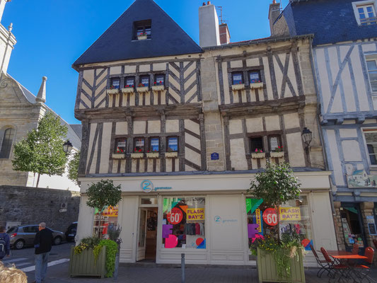 Bild: In der Altstadt von Vannes