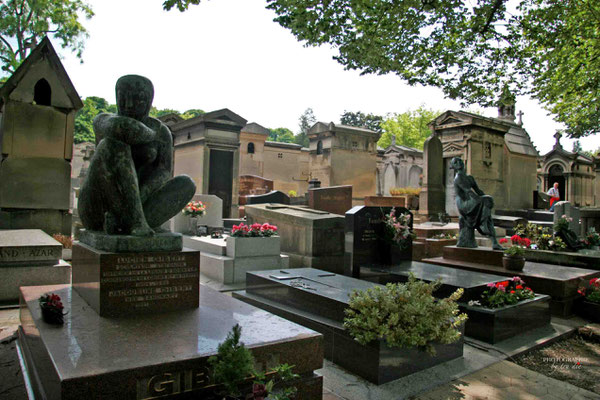 Bild: Cimitiere Père Lachaise in Paris 