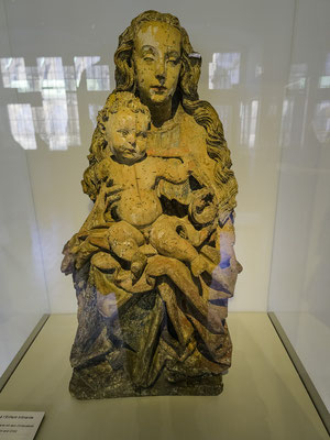 Bild: Skulptur im Musée de l'Œuvre Notre-Dame in Strasbourg