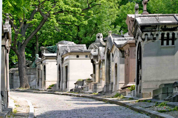 Bild: Cimitiere Père Lachaise in Paris 