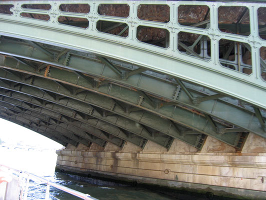 Bild:  Bootsrundfahrt auf der Seine in Paris