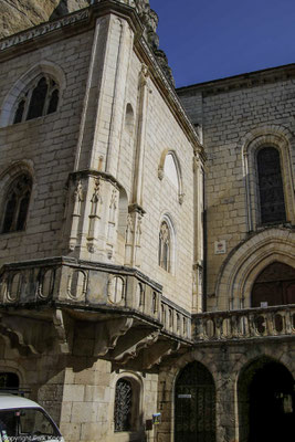 Bild: Das Heiligtum von Notre-Dame de Rocamadour