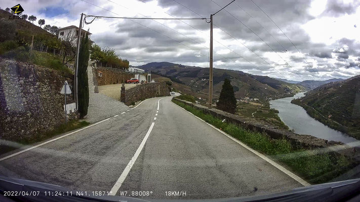 Bild: Auf der Fahrt zum Douro-Tal 