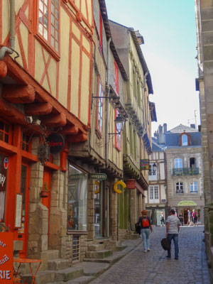 Bild: In der Altstadt von Vannes 