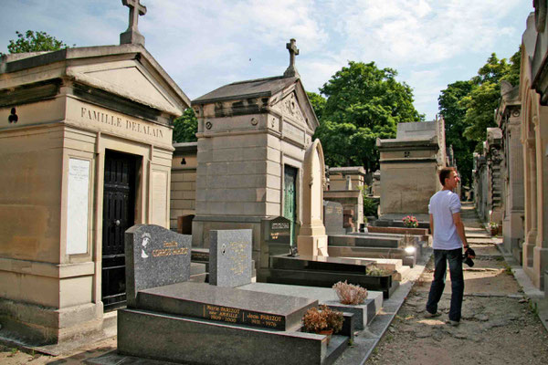 Bild: Cimitiere Père Lachaise in Paris 