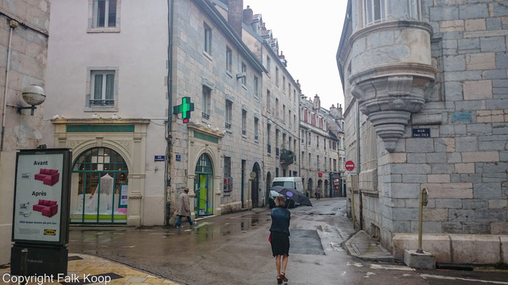 In den Straßen von BESANÇON