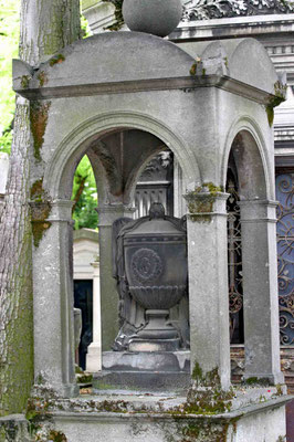 Bild: Cimitiere Père Lachaise in Paris 