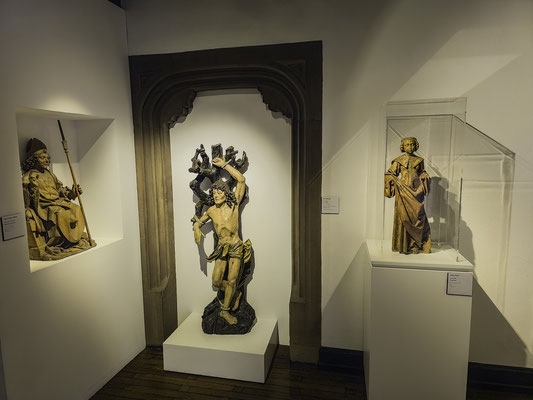 Bild: Skulptur im Musée de l'Œuvre Notre-Dame in Strasbourg