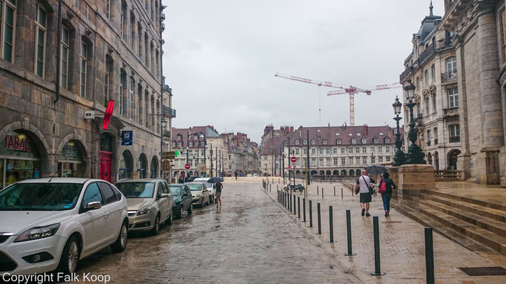 In den Straßen von BESANÇON