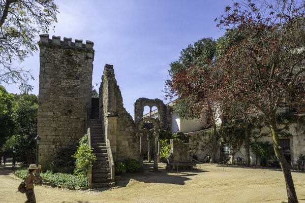 Bild: Der Jardim Publico und der Palácio de Dom Manuel in Évora 