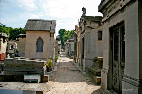 Bild: Cimitiere Père Lachaise in Paris 