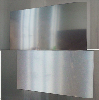 "o.T.", 200x200 cm, Aluminium, 2012