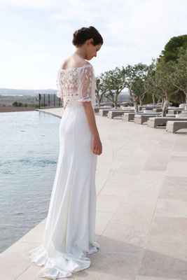 Robe Pyrole + top Silène