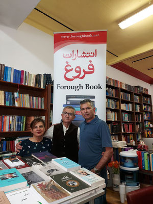 Forough Book in Berlin with Abbas Maroufi