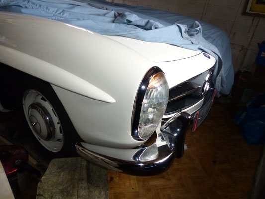 Fritz Schröders  Mercedes 300 SL Cabriolet....