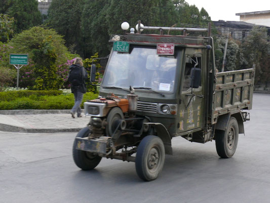 CHINA: und das Ganze in voller Fahrt