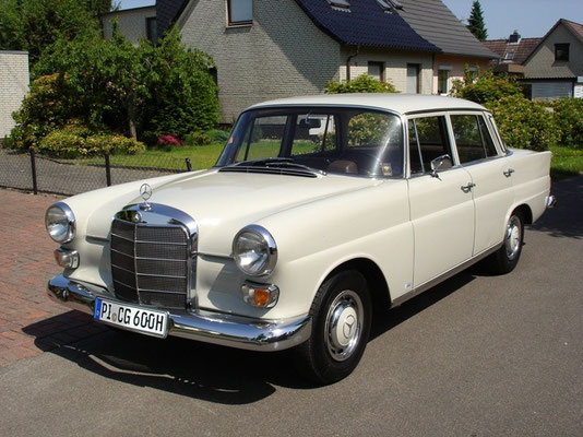 Christians ehemaliger W 110, hatte damals erst 65.000 km runter...
