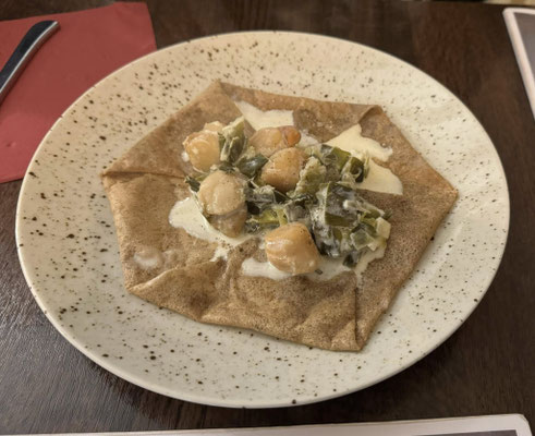 Crêpes und Galettes am Cap Sizun