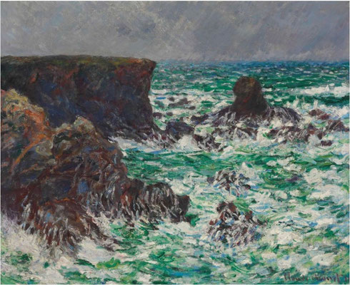 Claude Monet, Belle Île 1886