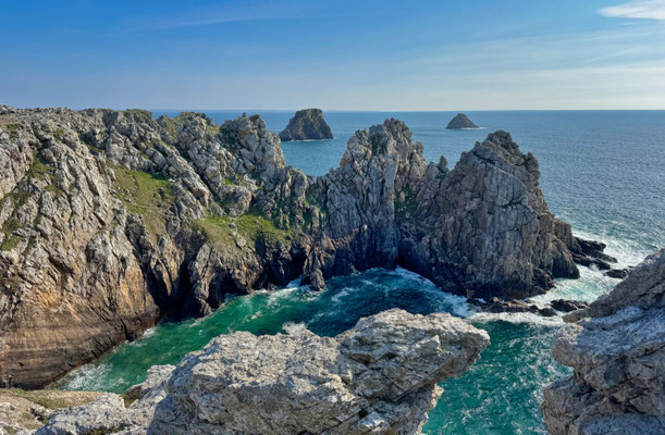 Presqu'Île de Crozon, Landschaften, Häfen und Strände
