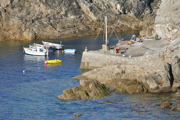 Pors Bestrée, Schutzhafen, Cap Sizun, Bretagne