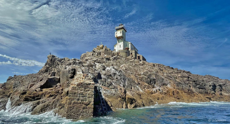 Tévénnec, der verfluchte Leuchtturm auf seiner Insel vor dem Cap Sizun