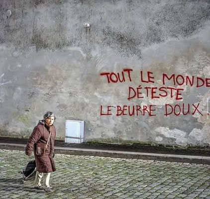 Tout le monde deteste le beurre doux, Copyright Mam Breiznh
