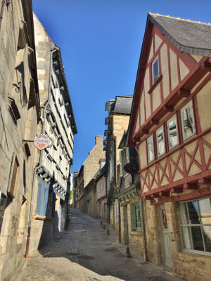 Quimper, Altstadt, Fachwerkhäuser, Bretagne, Cornouaille