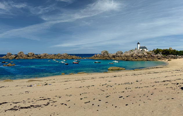 Route des Phares, Phare de Pontusval, Côte des Légendes, Plages