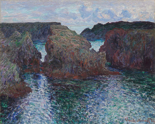 Claude Monet, Belle Île 1886
