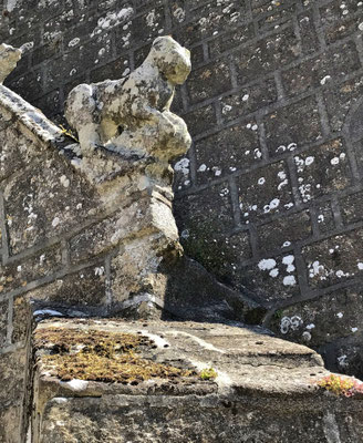Audierne, Cap Sizun, Detail Gebäude