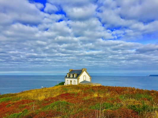 Die Pointe du Millier, Beuzec-Cap-Sizun, Leuchtturmhaus