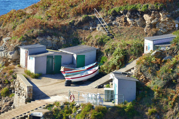 Schutzhafen am Cap Sizun, Feunteun Aod, Bretagne
