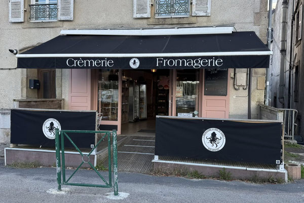 Fromagerie Le Brie du Marin, Douarnenez, Käseladen, Käseplatten, Raclette und mehr