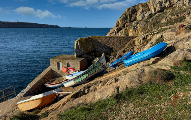 Schutzhafen am Cap Sizun, Vorlenn, Bretagne