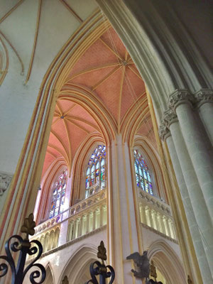 Cathédrale  Saint-Corentin in Quimper, Kathedrale, Innenraum