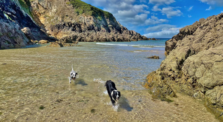 Plage de Pors Théolen, Cap Sizun, Finistère, Atlantik