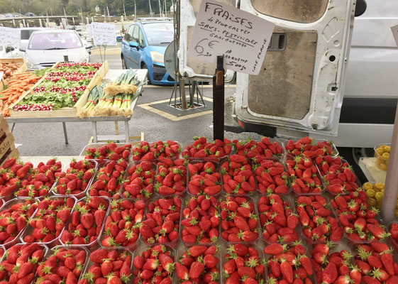 Szenen vom Markt in Audierne, Cap Sizun, Finistère, Bretagne