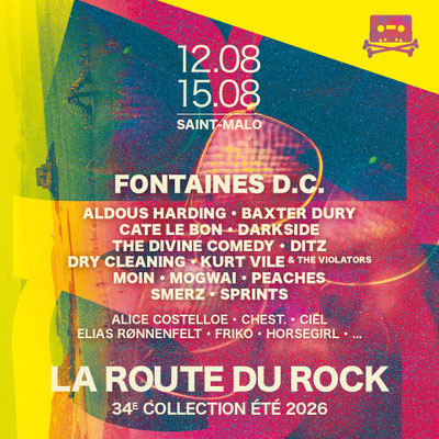 Plakat Festival La Route du Rock
