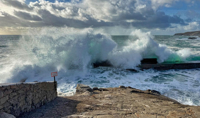 Pors Loubous, Schutzhafen am Cap Sizun, Plogoff