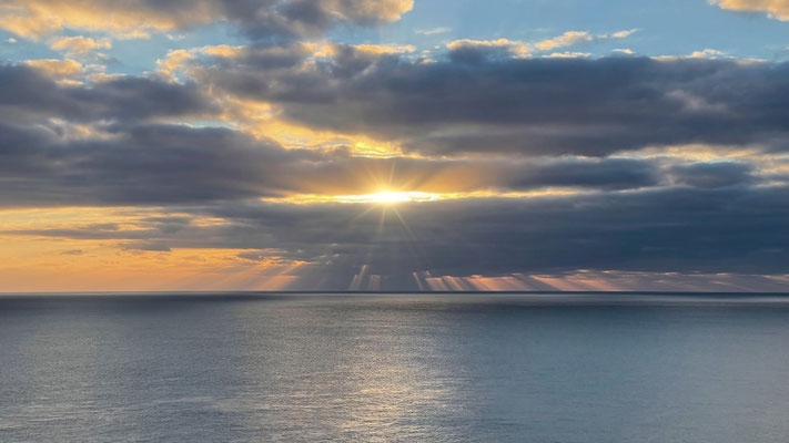Bucht von Audierne, Sonnenuntergang am Ende der Welt